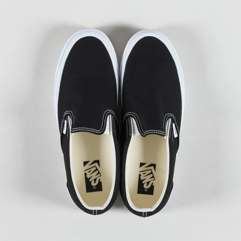 Vans Skate Slip-On Reissue 98 Shoes Black White-6