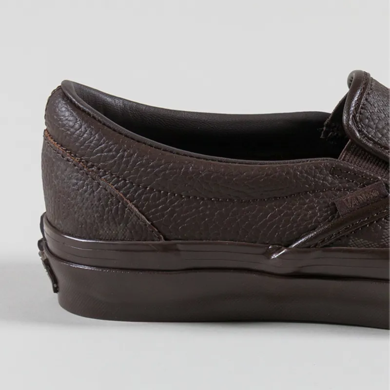 Vans LX Classic Slip-On 98 Shoes Leather Demitasse-4