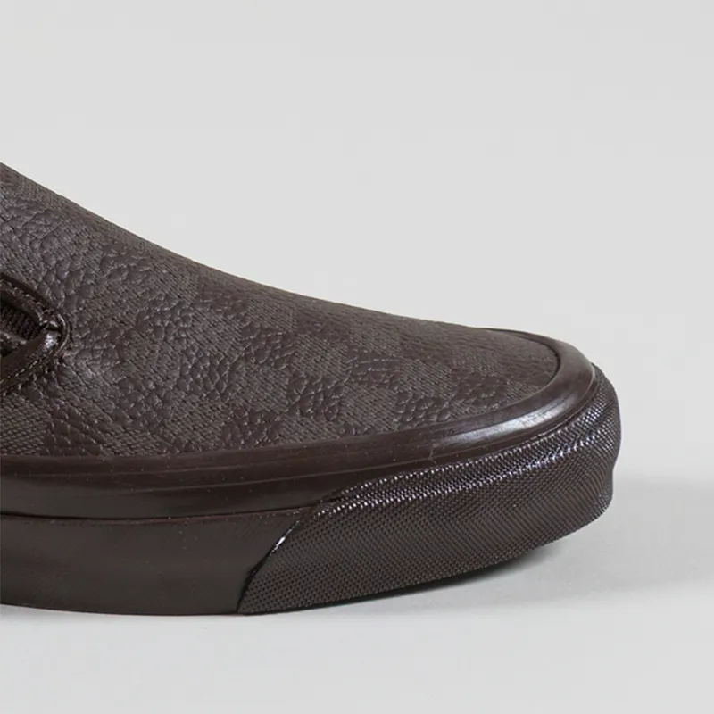 Vans LX Classic Slip-On 98 Shoes Leather Demitasse-5