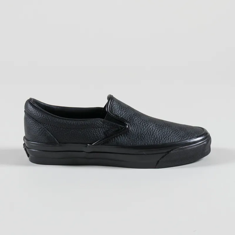 Vans LX Classic Slip-On 98 Shoes Leather Black-2