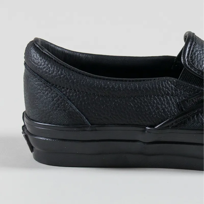 Vans LX Classic Slip-On 98 Shoes Leather Black-4