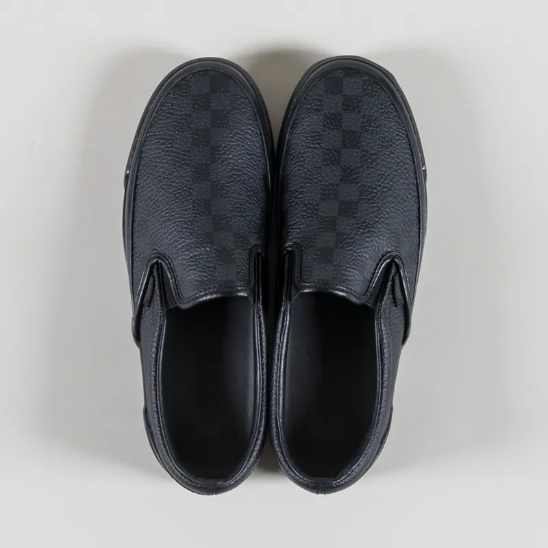 Vans LX Classic Slip-On 98 Shoes Leather Black-6
