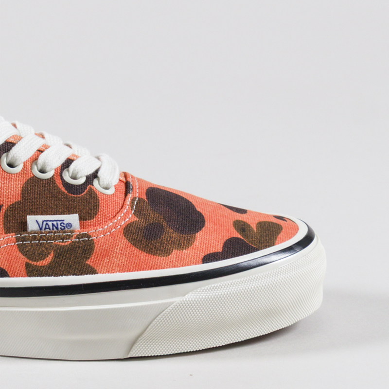 Vans Skate Premium Authentic 44 Shoes Duck Camo Orange-5