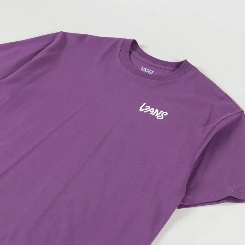 Vans V Hand Loose T Shirt Grape -3