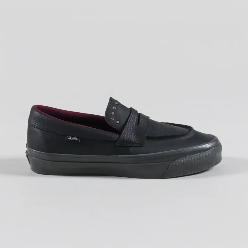 Vans Premium Loafer Hardware Black-2