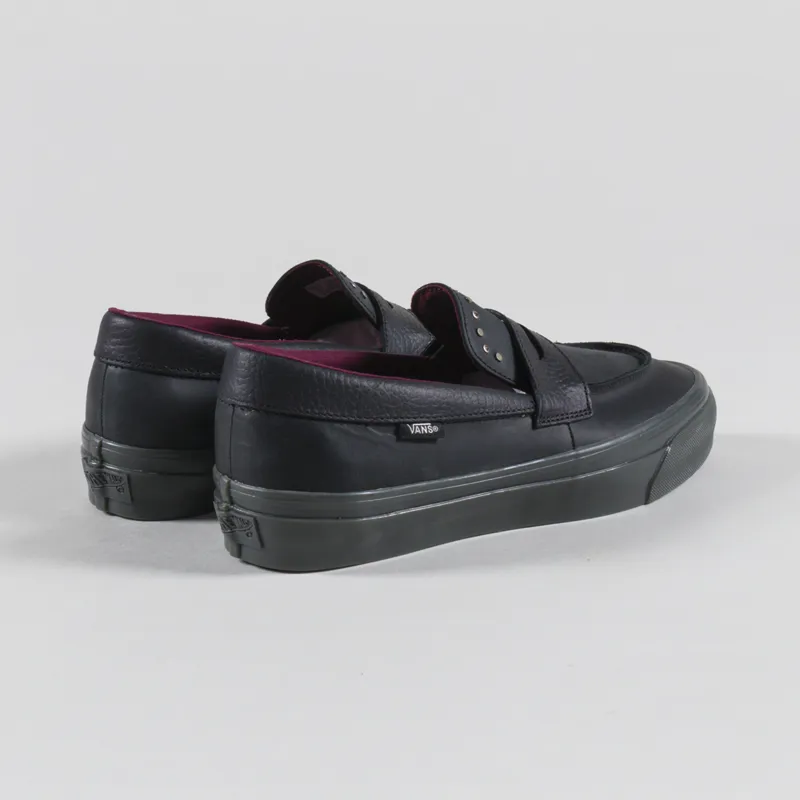 Vans Premium Loafer Hardware Black-1