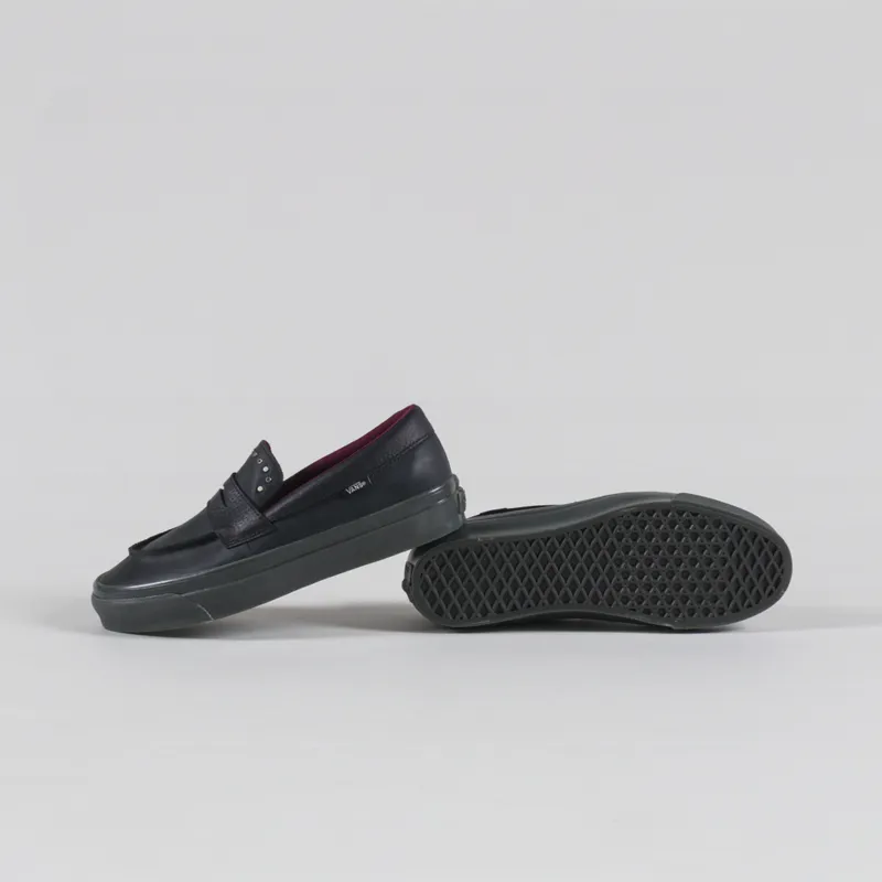 Vans Premium Loafer Hardware Black-3