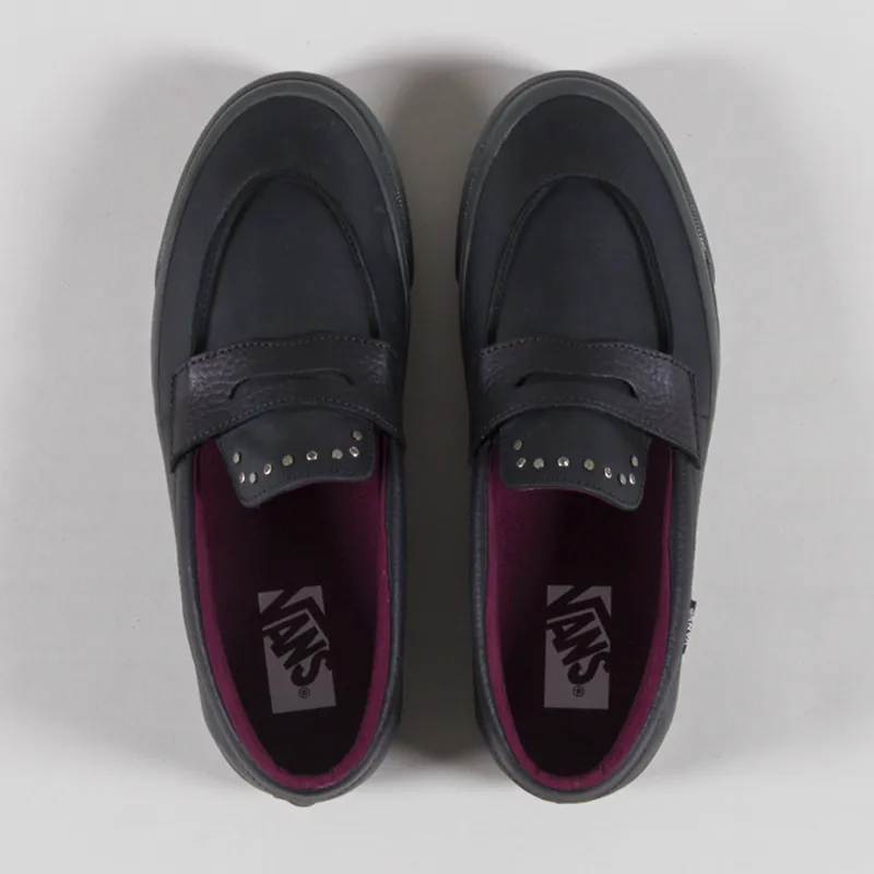 Vans Premium Loafer Hardware Black-6