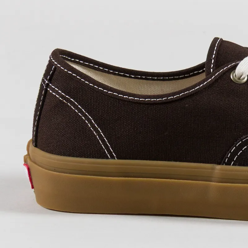 Vans Skate Authentic Shoes Brown Gum-4