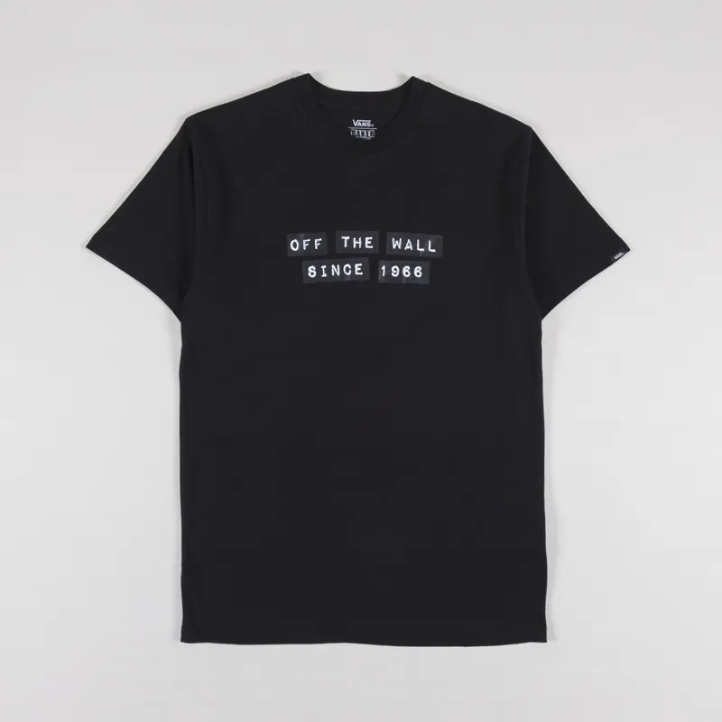 Vans x Baker Short Sleeve T Shirt Black-1