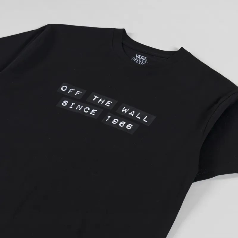 Vans x Baker Short Sleeve T Shirt Black-3