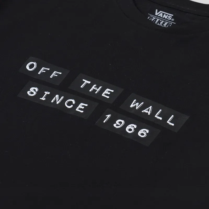 Vans x Baker Short Sleeve T Shirt Black-5