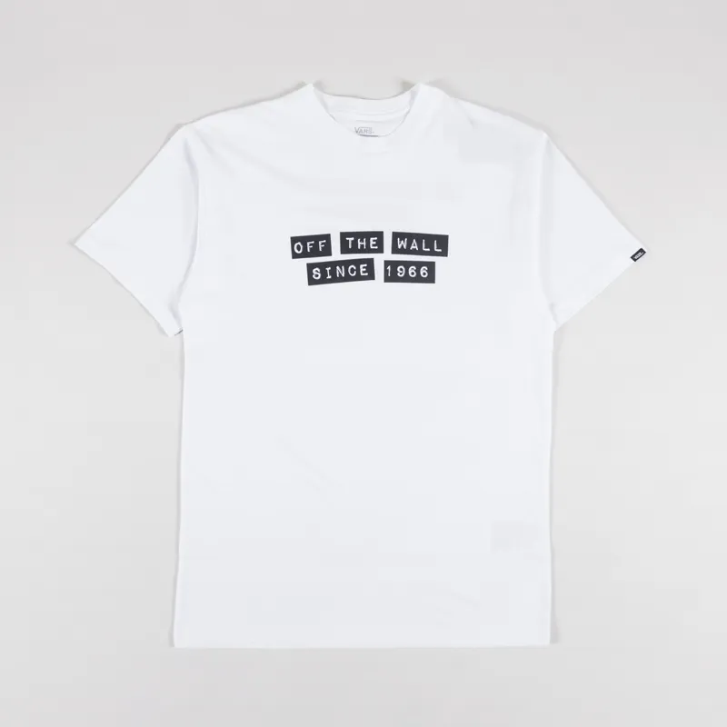 Vans x Baker Short Sleeve T Shirt White-1