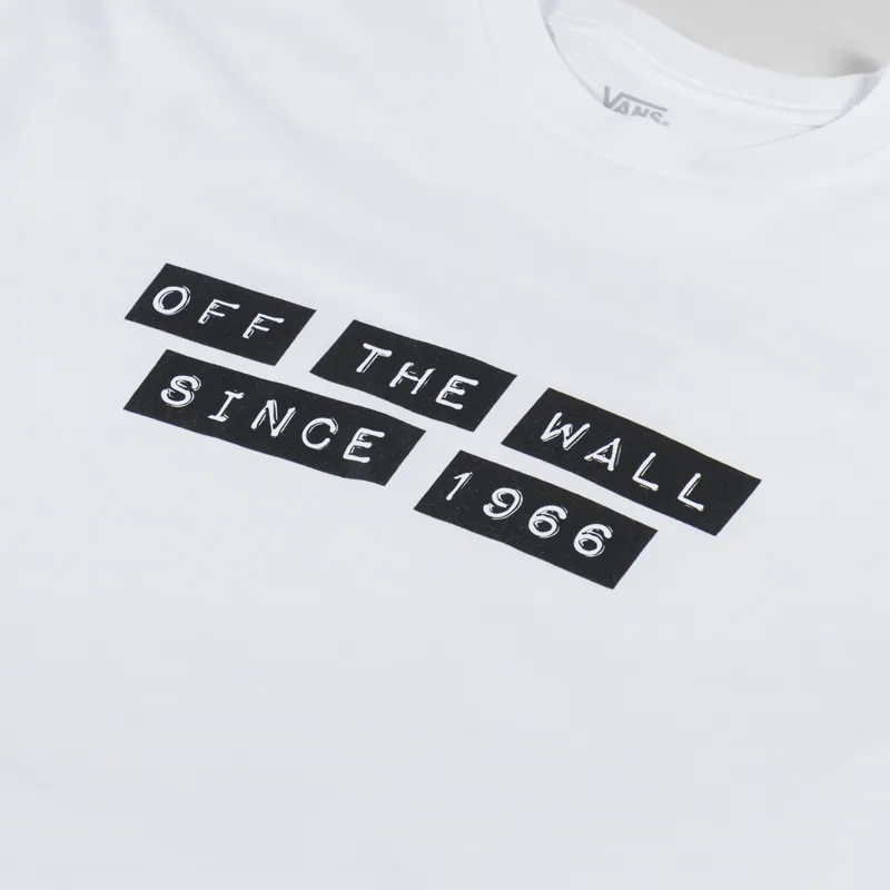 Vans x Baker Short Sleeve T Shirt White-5