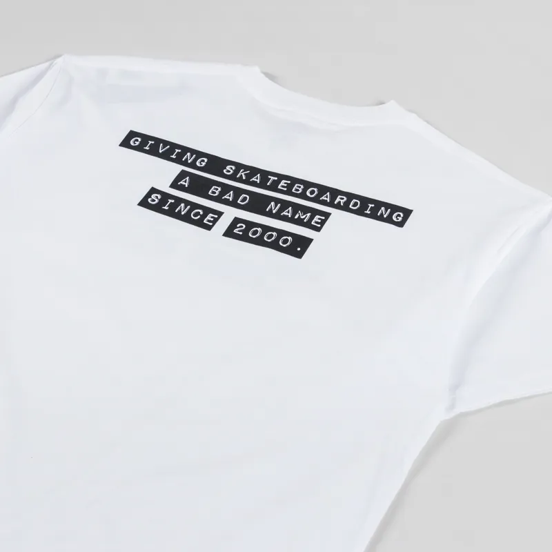 Vans x Baker Short Sleeve T Shirt White-2