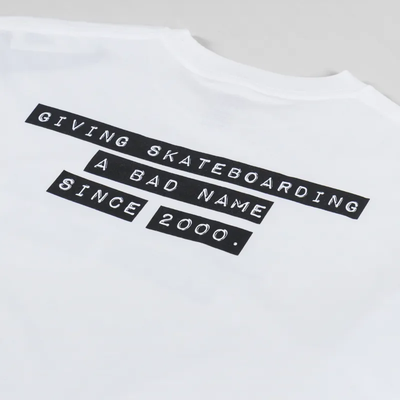 Vans x Baker Short Sleeve T Shirt White-4