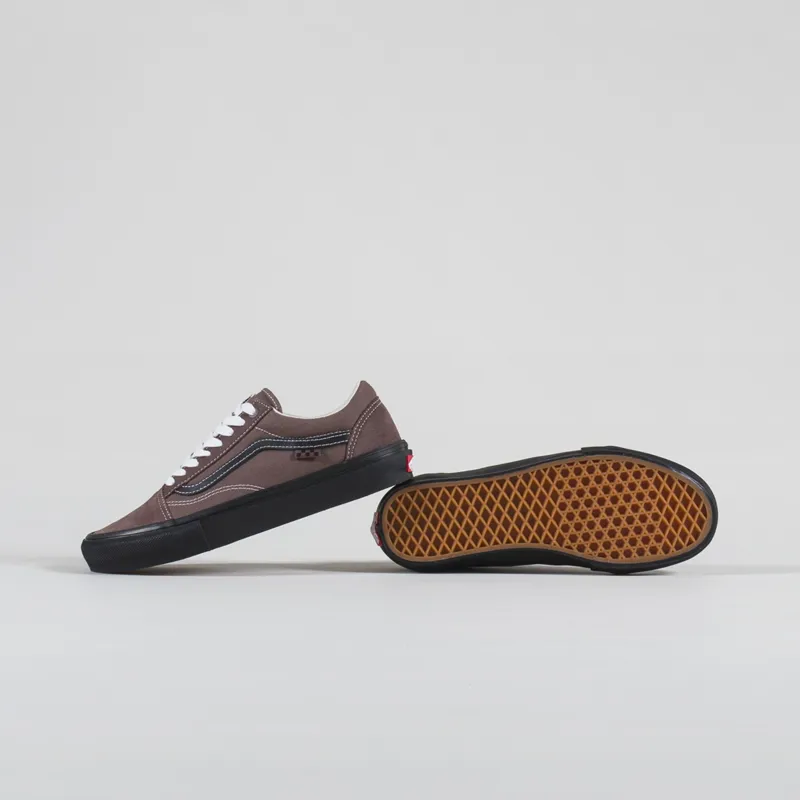 Vans Skate Old Skool Shoes Taupe-3