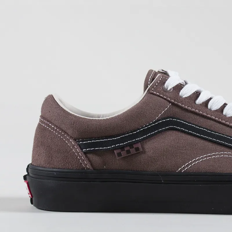 Vans Skate Old Skool Shoes Taupe-4