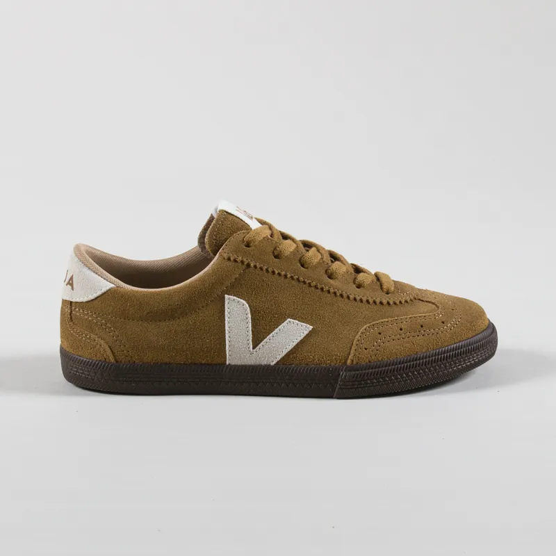 Veja Womens Volley Suede Shoes Tent Natural Eagle-2