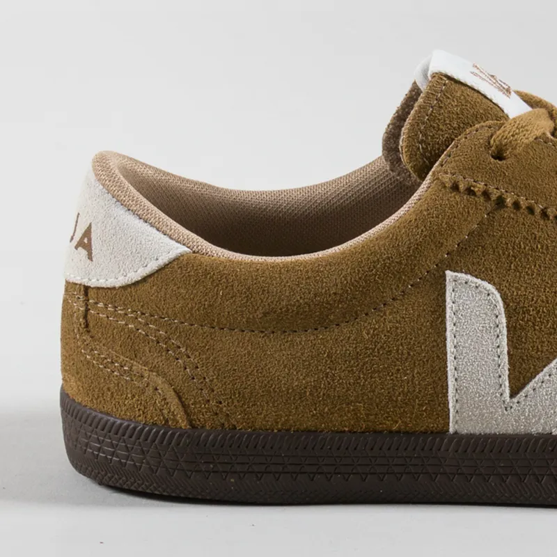 Veja Womens Volley Suede Shoes Tent Natural Eagle-4