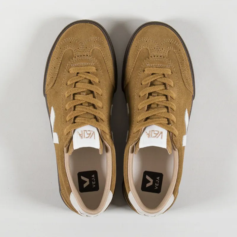 Veja Womens Volley Suede Shoes Tent Natural Eagle-6