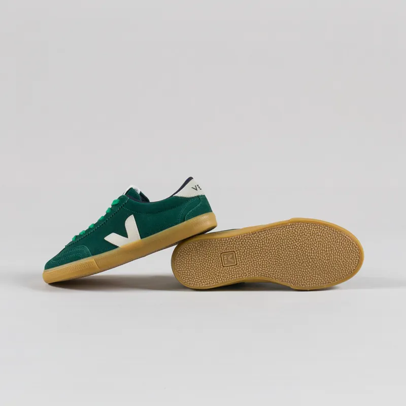 Veja Womens Volley Suede Shoes Poker Pierre-3