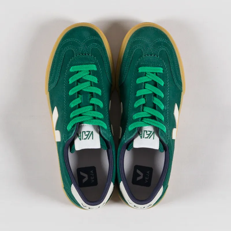 Veja Womens Volley Suede Shoes Poker Pierre-4