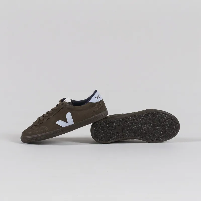 Veja Womens Volley Suede Shoes Eagle Swan Eagle-5