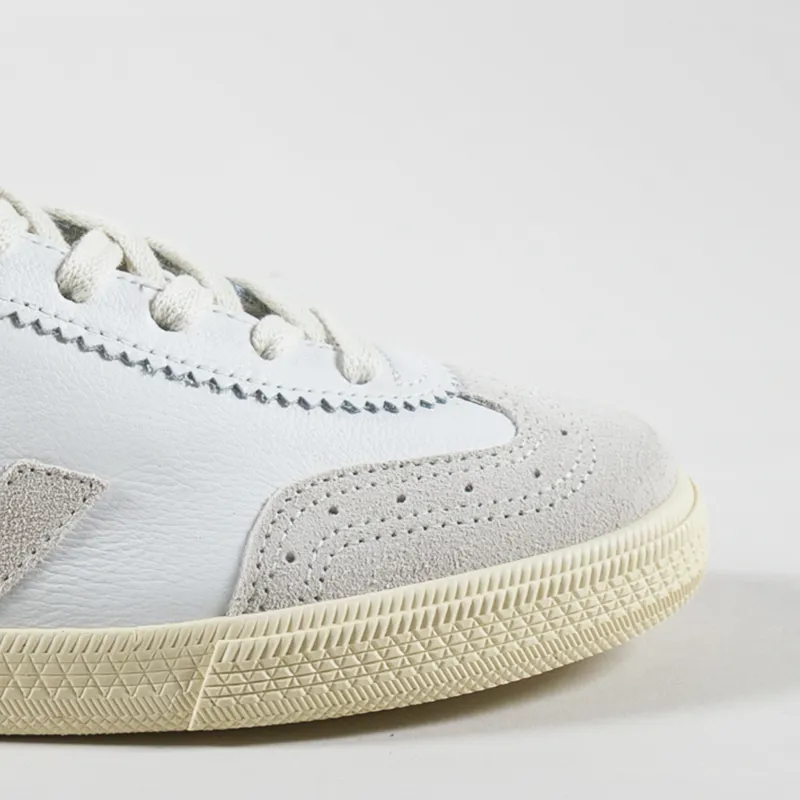 Veja Womens OT Leather Volley Shoes White Natural-5