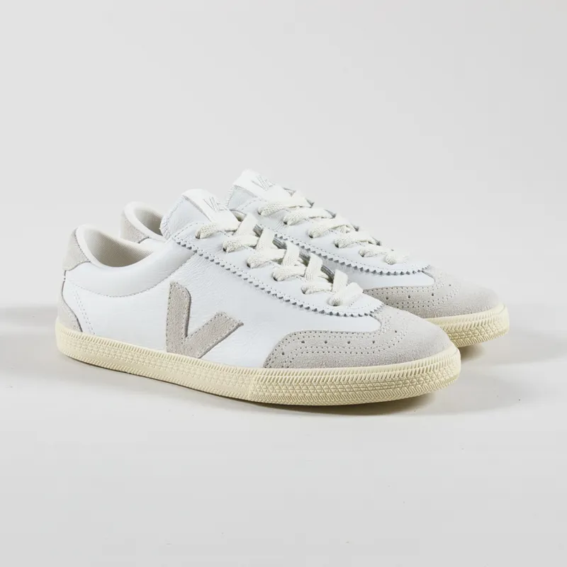 Veja Womens OT Leather Volley Shoes White Natural