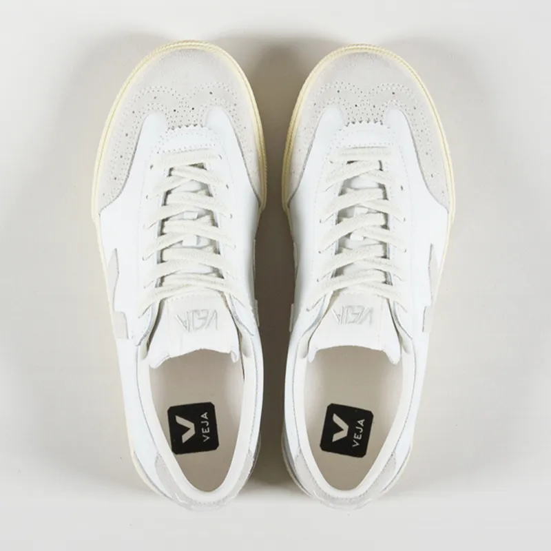 Veja Womens OT Leather Volley Shoes White Natural-6