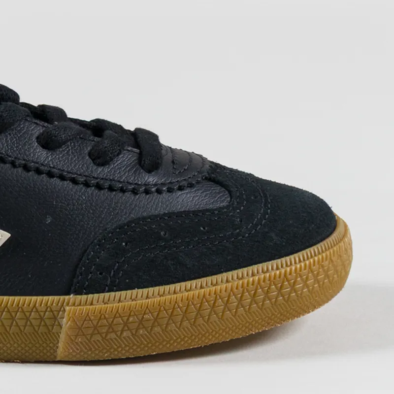 Veja Womens OT Leather Volley Shoe Black Pierre-5