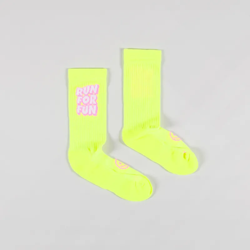 Peaufine Vaporfeel Socks Yellow Pink