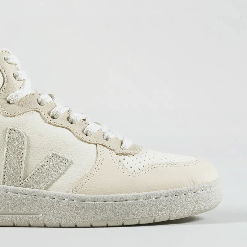 Veja Womens V-15 Leather Shoes Cashew Pierre-4