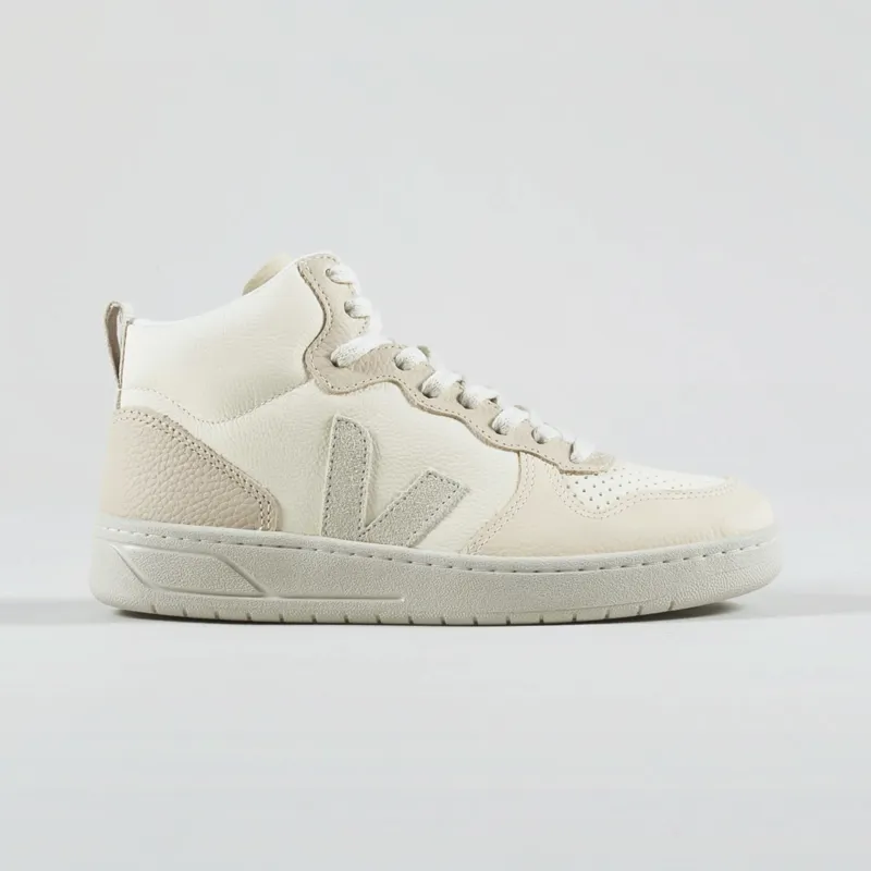 Veja Womens V-15 Leather Shoes Cashew Pierre-5