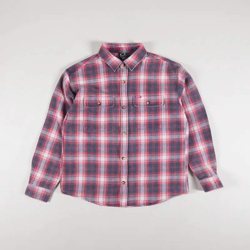 Deus Ex Machina Vacay Shirt Red Check