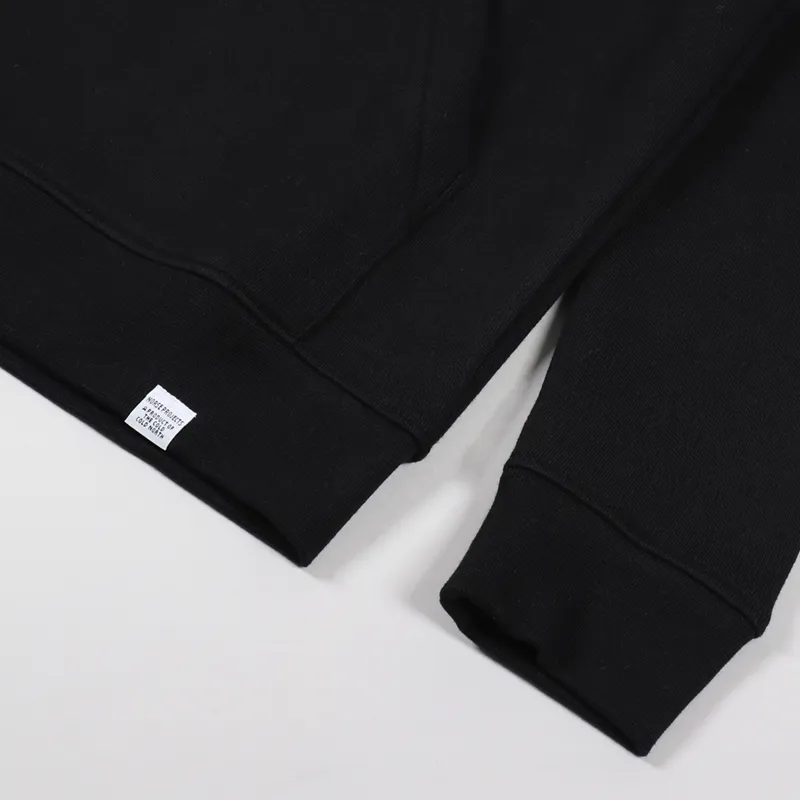 Norse Projects Vagn Classic Hoodie Black-4