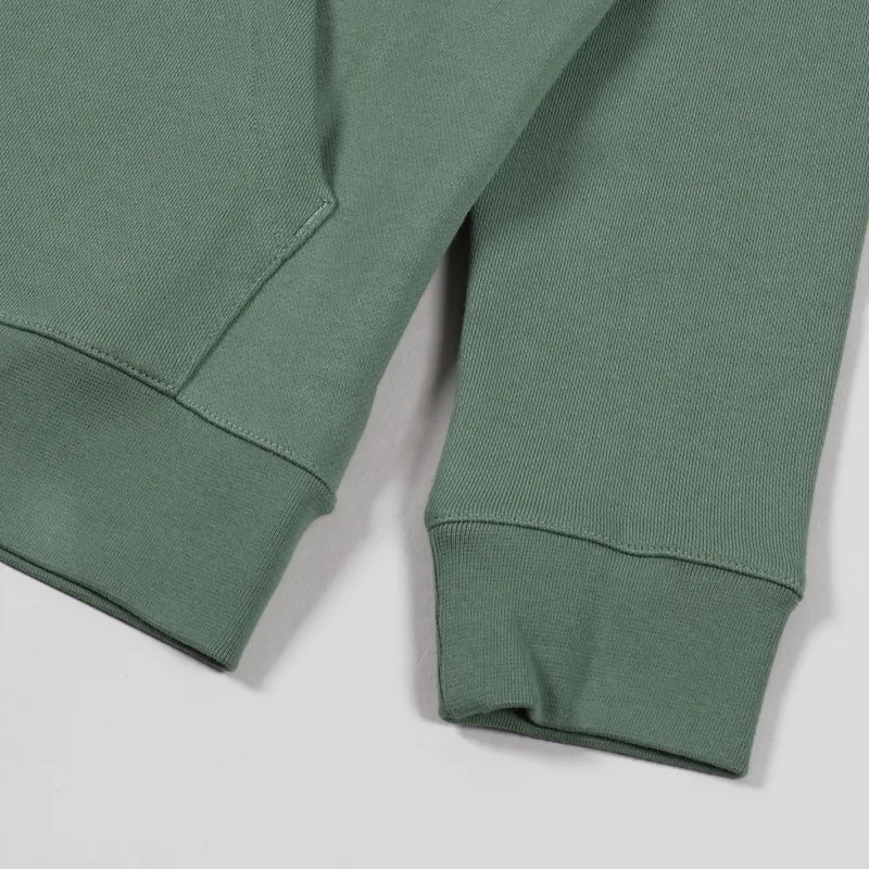 Norse Projects Vagn NP Logo Hoodie Lichen Green-3