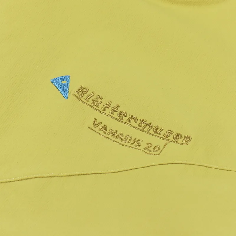 Klattermusen Vanadis 2.0 Wind And Water Repellant Jacket Dusty Yellow-7