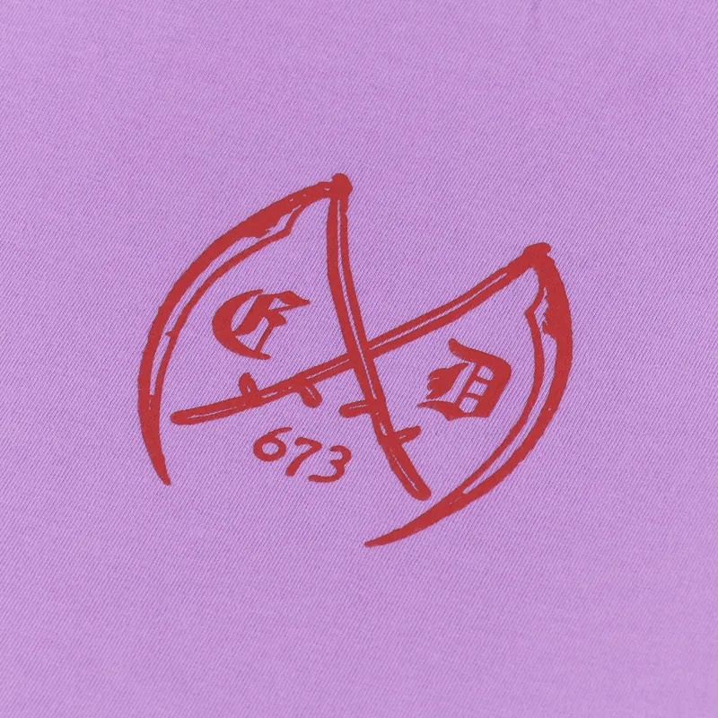 Eat Dust Vanquish T Shirt Lilac-5