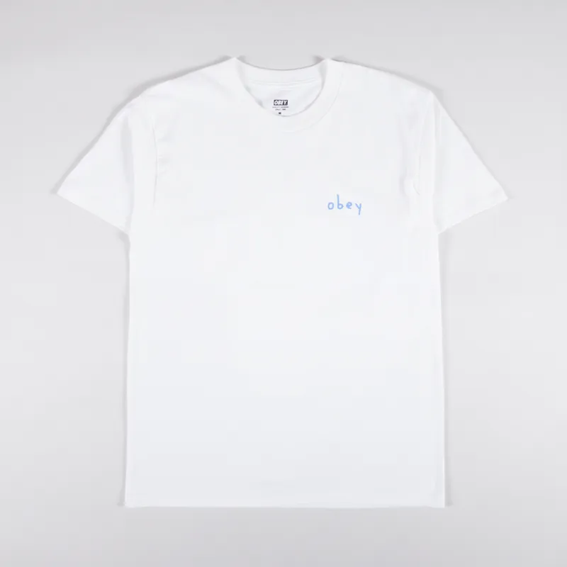 Obey Vase T Shirt White-1