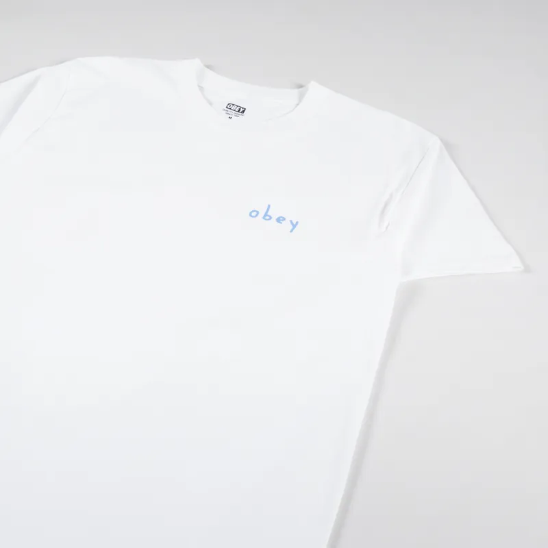 Obey Vase T Shirt White-3