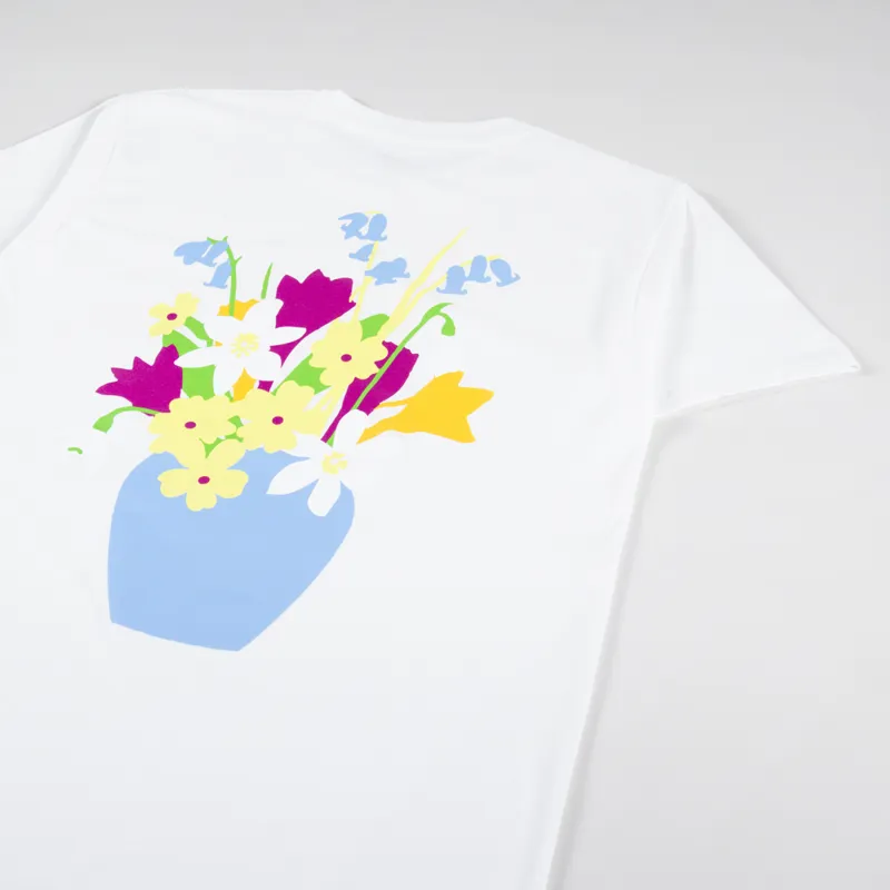 Obey Vase T Shirt White-2