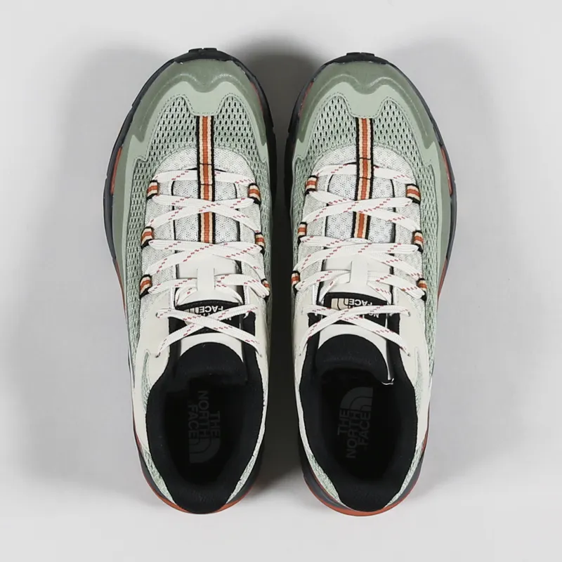 The North Face Vectiv Taraval Shoes Tea Green Horizon Red-2