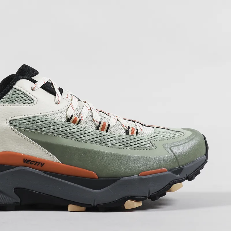 The North Face Vectiv Taraval Shoes Tea Green Horizon Red-6