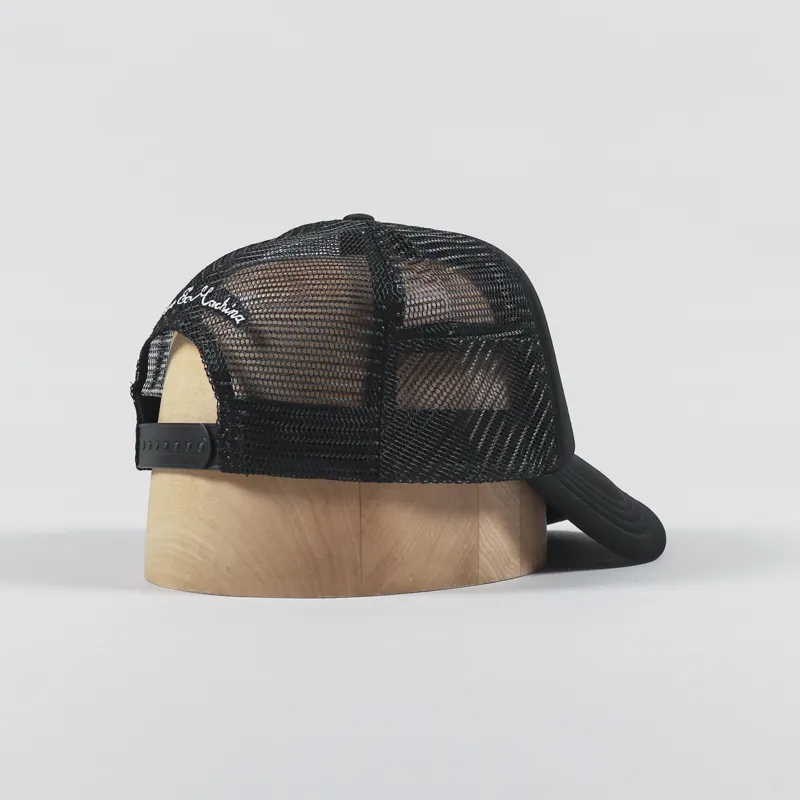 Deus Ex Machina Venice Address Trucker Cap Black-2