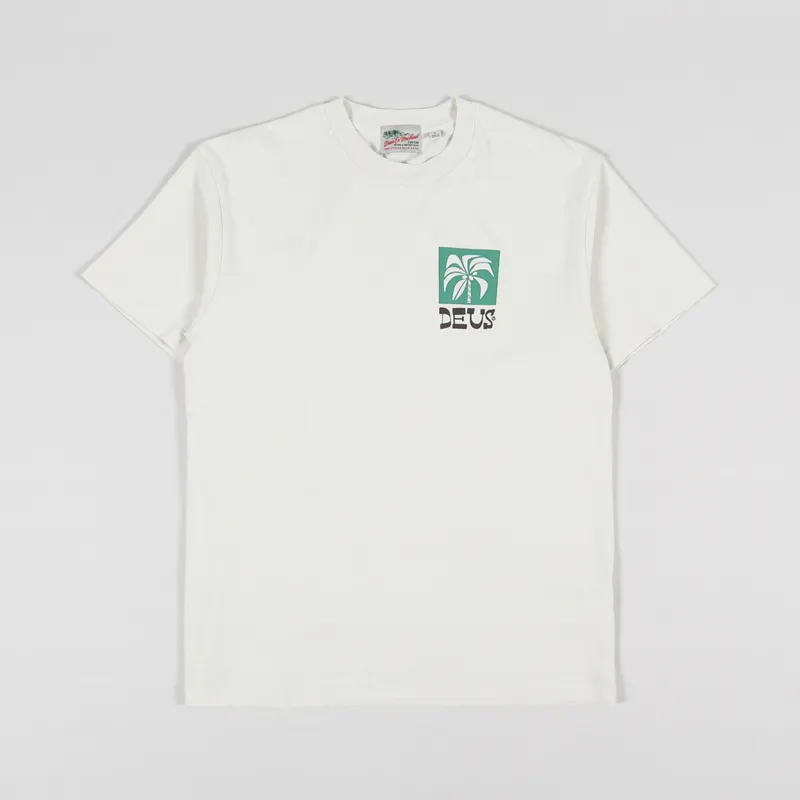 Deus Ex Machina Verlaine T Shirt Dirty White-1