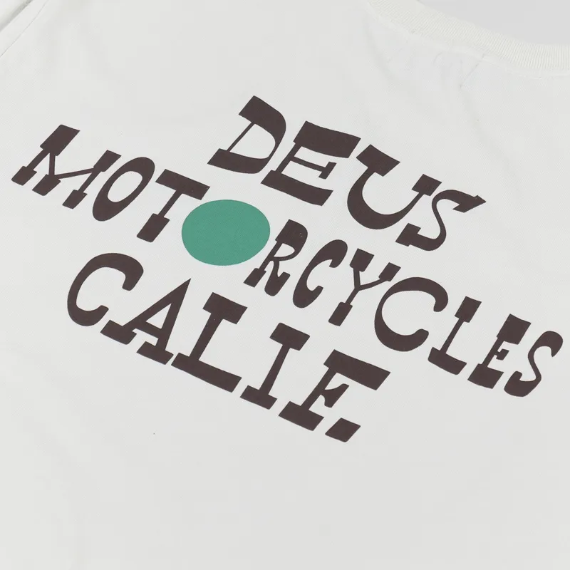 Deus Ex Machina Verlaine T Shirt Dirty White-4