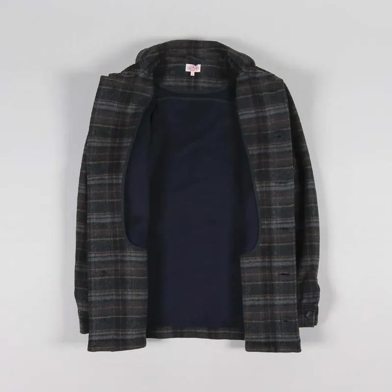 Armor Lux Heritage Wool Jacket Autumn Check-1