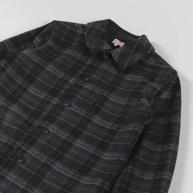 Armor Lux Heritage Wool Jacket Autumn Check-3